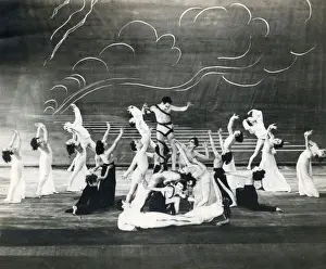 Vintage Dance Costumes Prints: Ballet Performance - 1920s