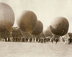 Balloon Race at Hurlingham, south west London Balloon Race at Hurlingham, south west London