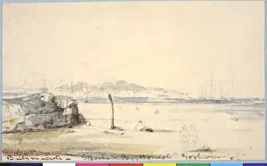 Irish Artist James Moore Prints: Ballymacarret Beach