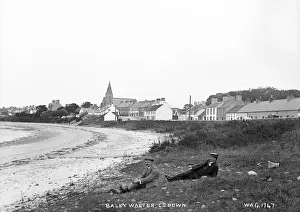 Early 20th Century Print of Ballywalter, Co. Down