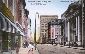 Baltimore Street, Baltimore, Maryland, USA Baltimore Street, Baltimore, Maryland, USA