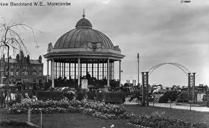Bandstands In England Prints: Bandstand, Morecambe