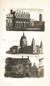 The Bank of England, St Paul's Cathedral and The Bank of England, St Paul's Cathedral and