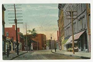 Bank Street, New London, Connecticut, USA Bank Street, New London, Connecticut, USA