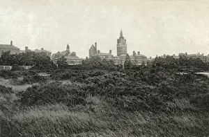 Prints of Banstead Asylum, located on Sutton Lane, Banstead, Surrey, was established in 1877 as the Middlesex County Lunatic Asylum Middlesex Prints: Banstead Asylum Print, Surrey 1877 Establishment
