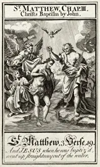 New Testament Art Prints: Baptism of Jesus / John