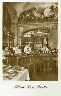 Bar in the Adlon Hotel, Berlin, Germany Bar in the Adlon Hotel, Berlin, Germany