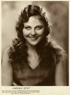 Entertainment History Figures Prints: Barbara Kent