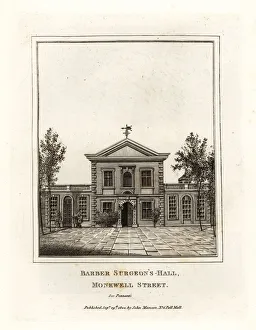 Barber Surgeon's Hall, Monkwell Street Barber Surgeon's Hall, Monkwell Street