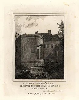 Barber Surgeon's Hall, Monkwell Street, London Barber Surgeon's Hall, Monkwell Street, London