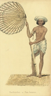 Barburdar, punkah wallah or fan bearer Barburdar, punkah wallah or fan bearer