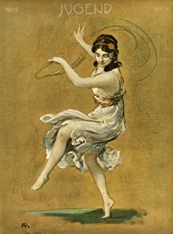 Classic Ballet Dancers Prints: Barefoot Dancer