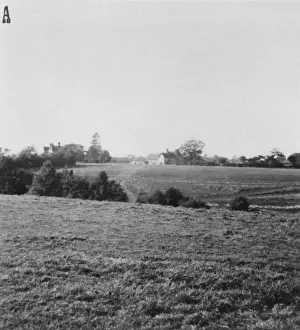 Print of Barkham Manor from the east