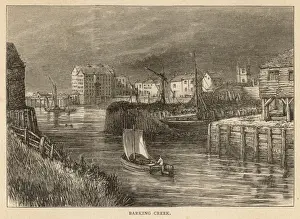 River Thames Prints: Barking Creek