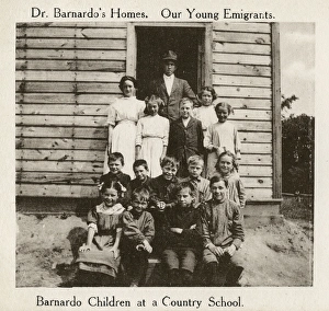 Barnardos Emigrants in Canada - country school Barnardos Emigrants in Canada - country school