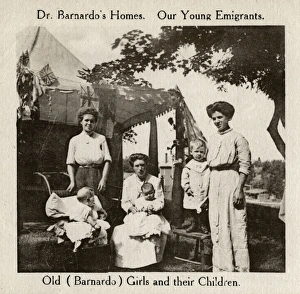 Barnardos Emigrants in Canada - mothers and children Barnardos Emigrants in Canada - mothers and children