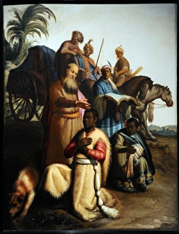 Baroque. Baptism of the eunuch by Rembrandt van Rijn (1606-1 Baroque. Baptism of the eunuch by Rembrandt van Rijn (1606-1