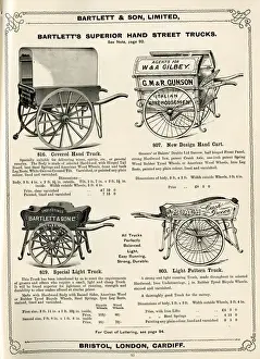 Bartlett and Son Ltd Print - 1903 Street Truck Catalogue