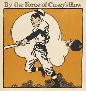 Baseball Print - Force of Blow