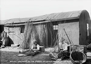 Basket Weaving on the Shores of Lough Neagh, Co. Antrim Basket Weaving on the Shores of Lough Neagh, Co. Antrim