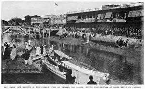 Union Jack Flag Prints: Basra Captured Wwi