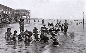 Bathing at the Lido, near Venice Bathing at the Lido, near Venice