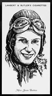 Female Aviator History Prints: Batten / Lambert Butler