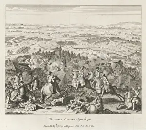 Prince Eugene Of Savoy Prints: Battle of Cassano