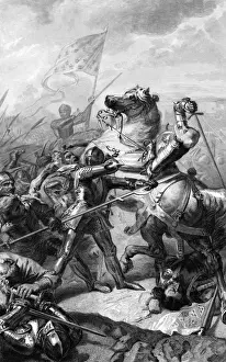 Medieval Warfare Tactics Prints: Battle of Castillon