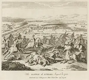 Battle of Luzzara Print: Imperial Forces Defeat French Troops