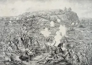 British Military Conflict Prints: Battle of Magersfontein (Modder River)