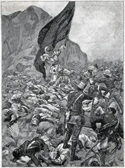 Battle of Omdurman - capture of the Khalifas standard Battle of Omdurman - capture of the Khalifas standard