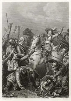 Battle of Rocroi Print: French Forces Defeat Spanish at the Battle