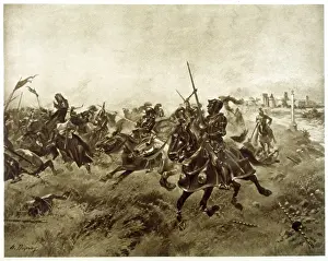 Allied Invasion France Prints: BATTLE OF THE SPURS