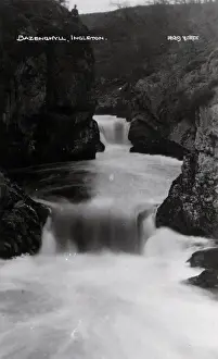 Yorkshire England Photography Prints: Baxenghyll Falls, Ingleton, Yorkshire