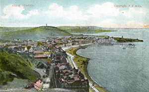 Bay & Pier, Aberystwyth, Cardiganshire Bay & Pier, Aberystwyth, Cardiganshire
