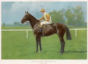 Historical Horse Racing Prints: Bayardo ridden by Danny Maher