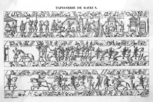 Bayeux Tapestry Prints: Bayeux Tapestry (6 of 8)
