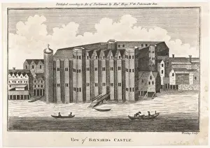 Baynard's Castle Print: A Thames-side Fortification