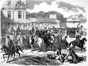 Bazaar at Kadikol, near Balaklava, Crimean War, 1856 Bazaar at Kadikol, near Balaklava, Crimean War, 1856
