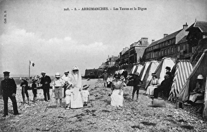 Beach at Arromanches Beach at Arromanches