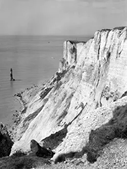 Chalk Cliffs UK Prints: Beach Head Lighthouse