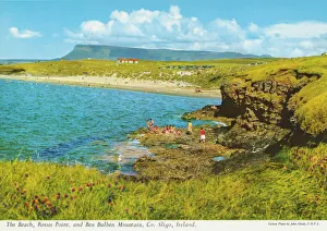 The Beach, Rosses Point, and Ben Bulben Mountain, Co Sligo The Beach, Rosses Point, and Ben Bulben Mountain, Co Sligo
