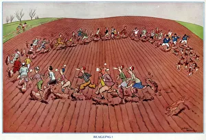 Beagling by H. M. Bateman