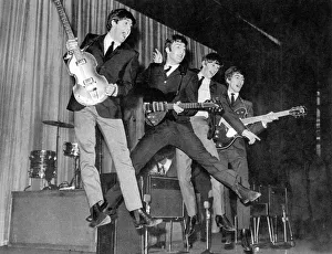 The Beatles rehearsing for the Royal Variety Performance The Beatles rehearsing for the Royal Variety Performance
