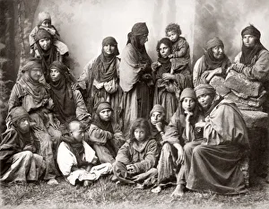 Bedouin women and children, Egypt or Holy Land Bedouin women and children, Egypt or Holy Land