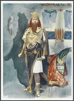 Print of Beerbohm Tree as Herod, 1903