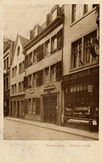 Beethoven's house, Bonngasse, Bonn-am-Rhein, Germany Beethoven's house, Bonngasse, Bonn-am-Rhein, Germany
