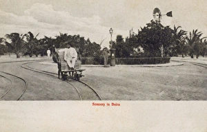 Beira, Mozambique - Private tram-car system Beira, Mozambique - Private tram-car system