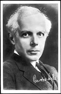 Classical Music Composers Prints: Bela Bartok / Postcard